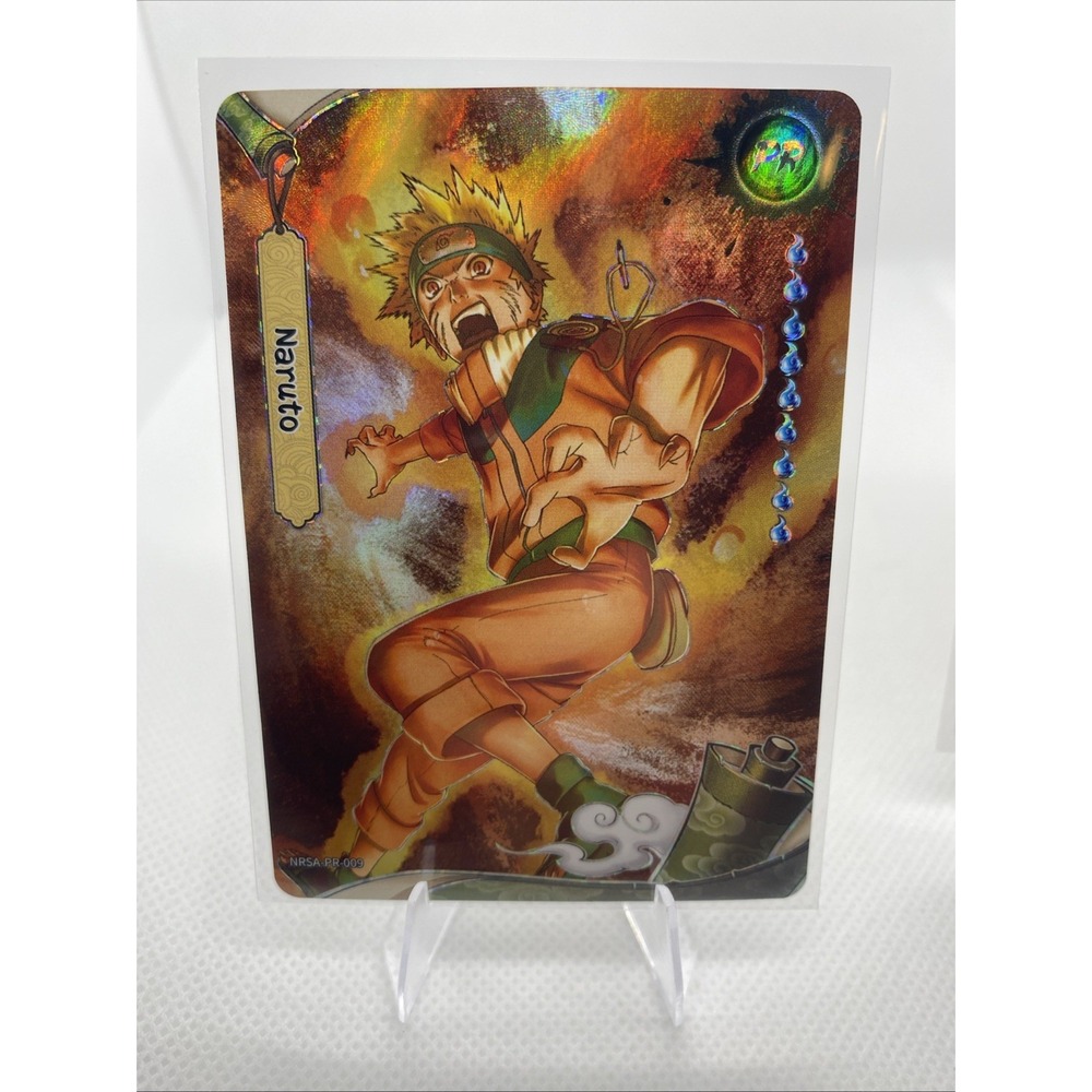 Naruto Uzumaki Promo NRSA-PR-009 Kayou Naruto English Series 3 Foil Card